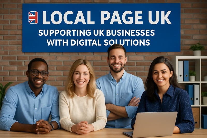 Team at Local Page UK supporting UK businesses with digital solutions Team at Local Page UK supporting UK businesses with digital solutions